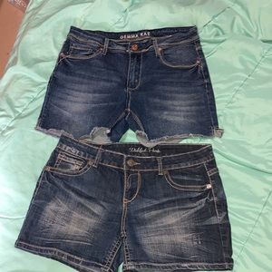 2 pair Jeans shorts
